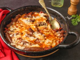 طاسة_سجق_بالجبن_طاسة_السجق