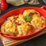 كريب_بالدجاج_والبشاميل عجينة-الكريب