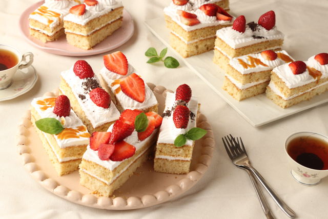 جاتوه_بالفراولة_طريقة_عمل_الجاتوه