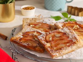 باف باستري_بالتفاح_معجنات_سريعة_حلويات_سريعة