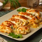 تشيكن رول_رول الدجاج بحشو خضار_افكار_للبانيه