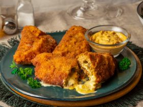 بانيه_بحشو_الجبن_طريقة_عمل_كوردون بلو _سريع