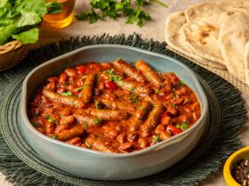 طاسة_فول_بالسجق_سحور_فطار_رمضان