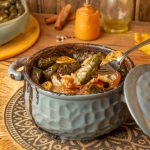 طاجن_محشي_ورق_عنب_بالكوارع_خلطة_المحشي