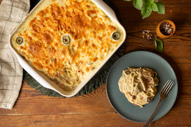 مكرونة_نجرسكو_بالدجاج_طريقة_عمل_مكرونة_نجرسكو